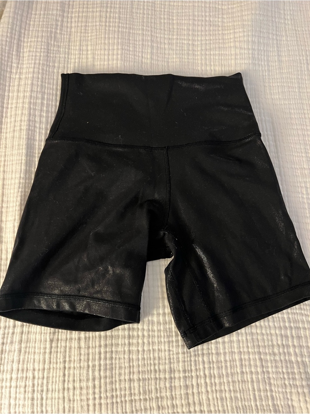 Lululemon Align 6” Faux Brushed Leather Shortbl